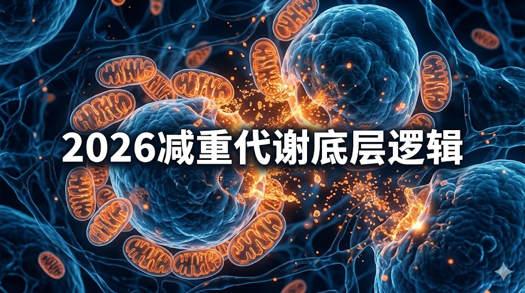 为什么少吃多动还是瘦不下来？2026年减重科研：深挖3个代谢底层逻辑