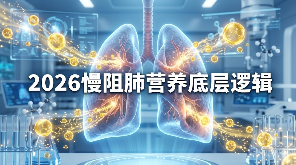 为什么慢阻肺患者“越吃越瘦”？深挖 2026 呼吸营养干预的 3 个底层逻辑