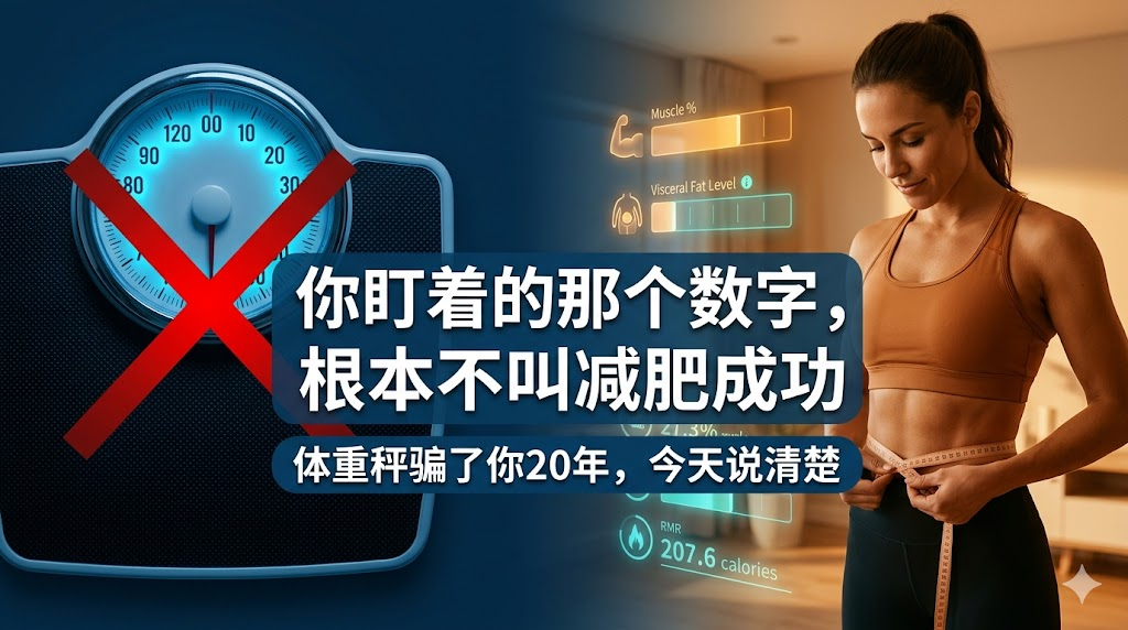 你盯着的那个数字，根本不叫减肥成功