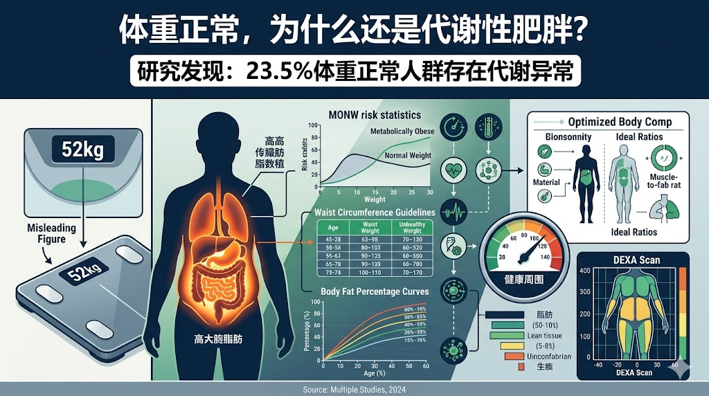 体重数字正常，为什么还是在"胖"？大多数人的减肥逻辑，从评判标准开始就错了