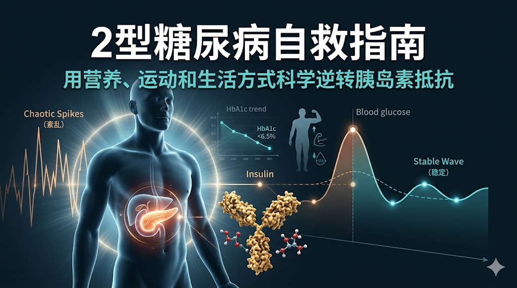 2型糖尿病自救指南：用营养、运动和生活方式科学逆转胰岛素抵抗