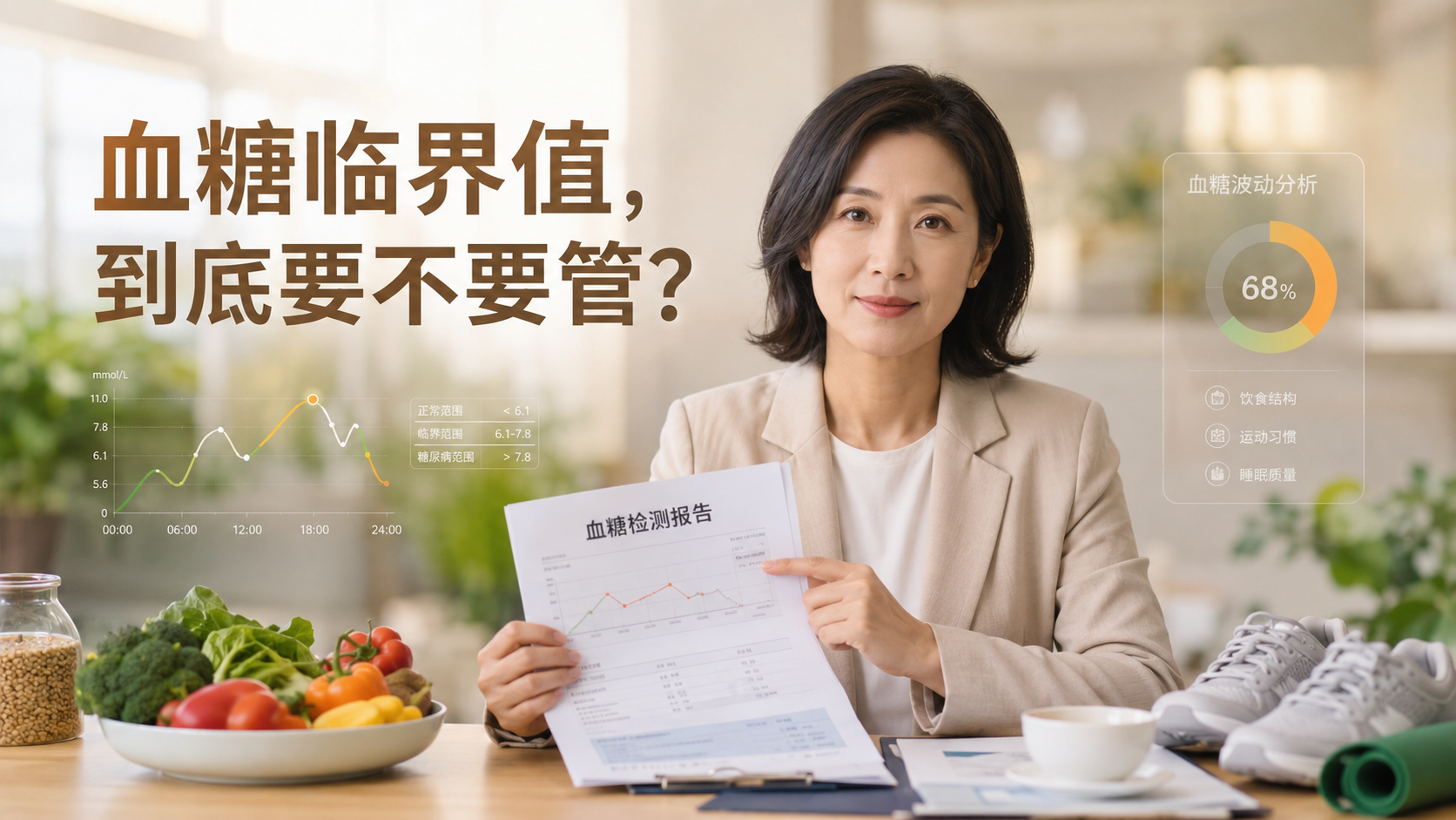 空腹血糖5.6-6.9，到底算不算糖尿病前期？体检报告没告诉你的事