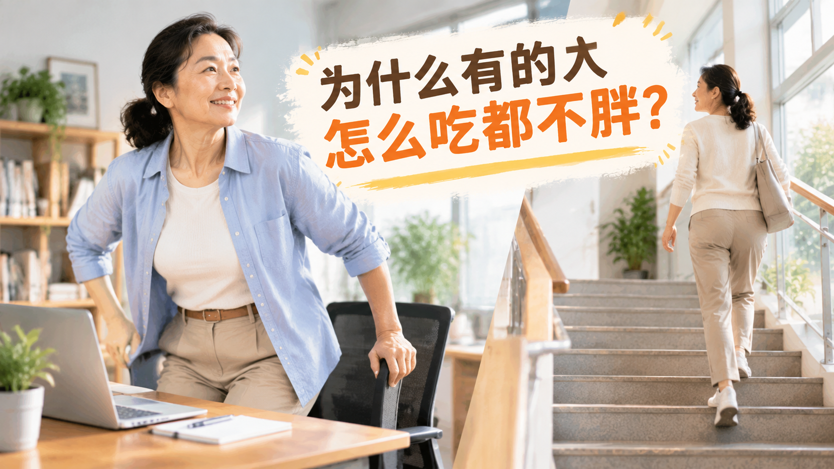 为什么有的人怎么吃都不胖?